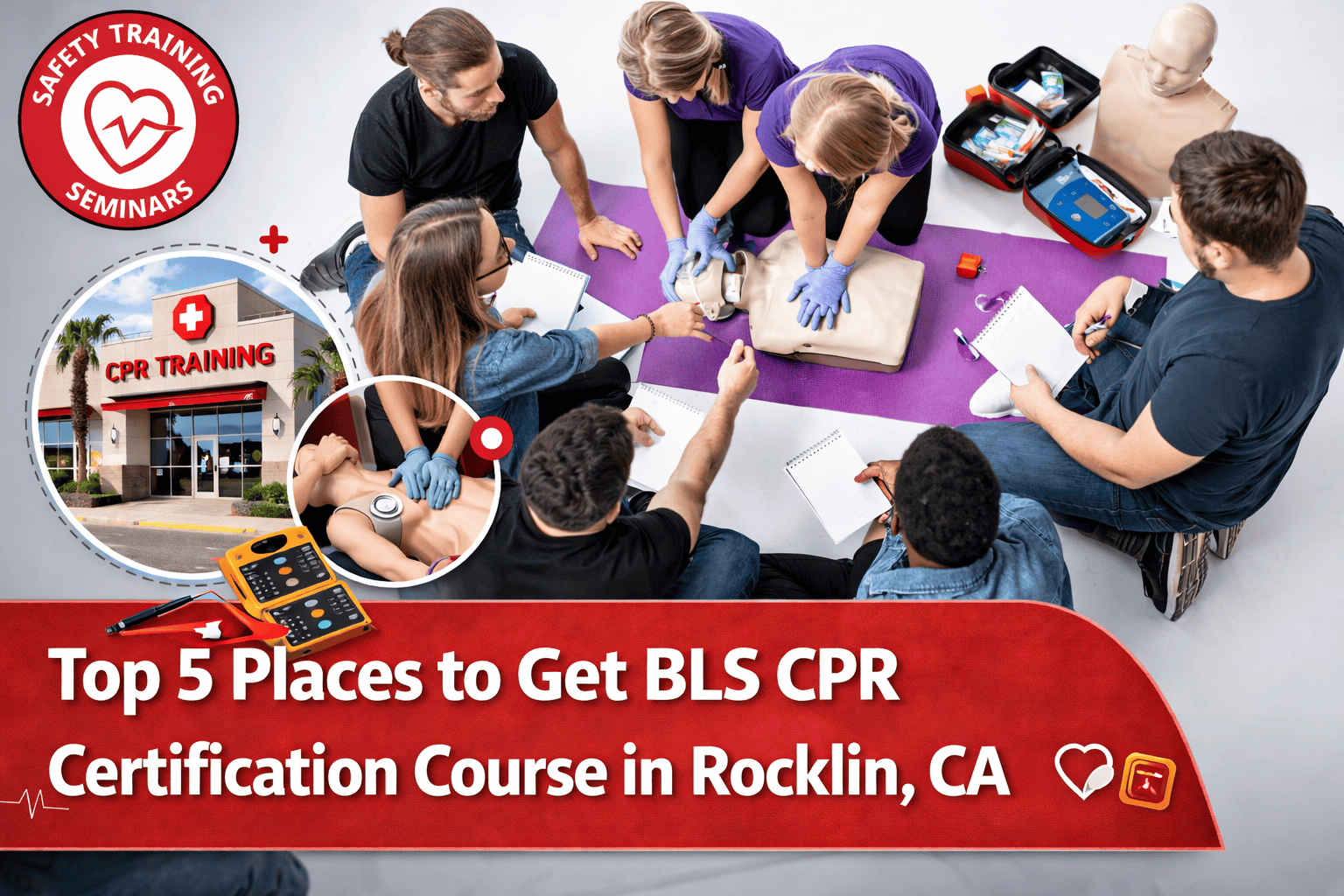 Top 5 Places to Get BLS CPR Certification Course in Rocklin