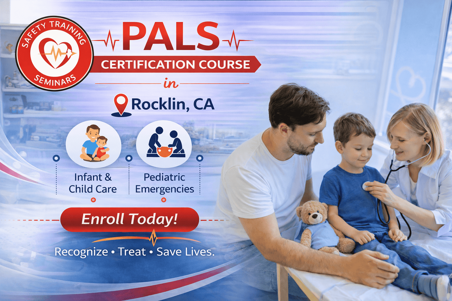 Pediatric emergency training in Rocklin