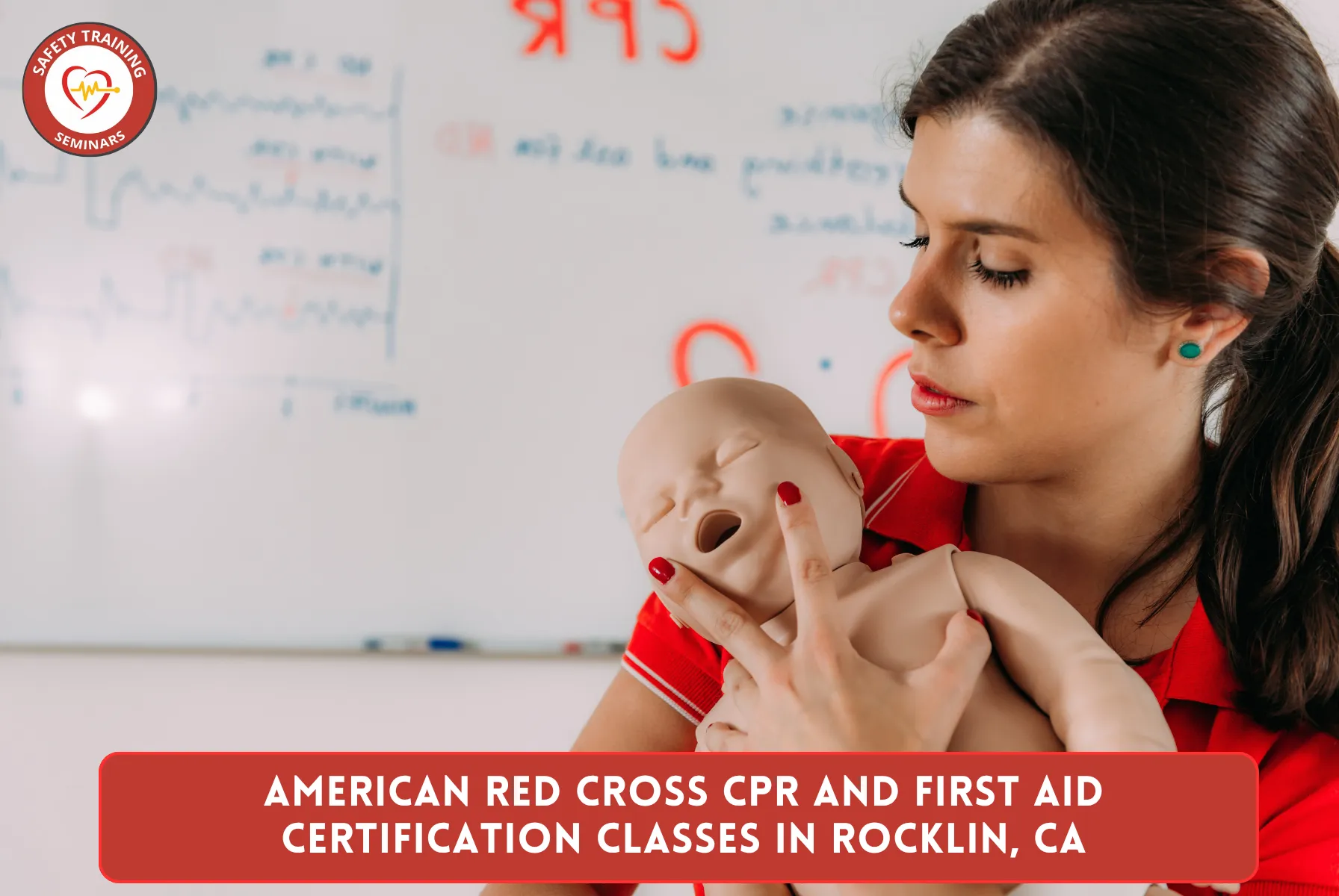 American Red Cross CPR and First Aid Certification Classes in Rocklin, CA
